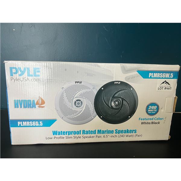 Lot of 1 PYLE Hydra Waterproof Rated Marine Speakers