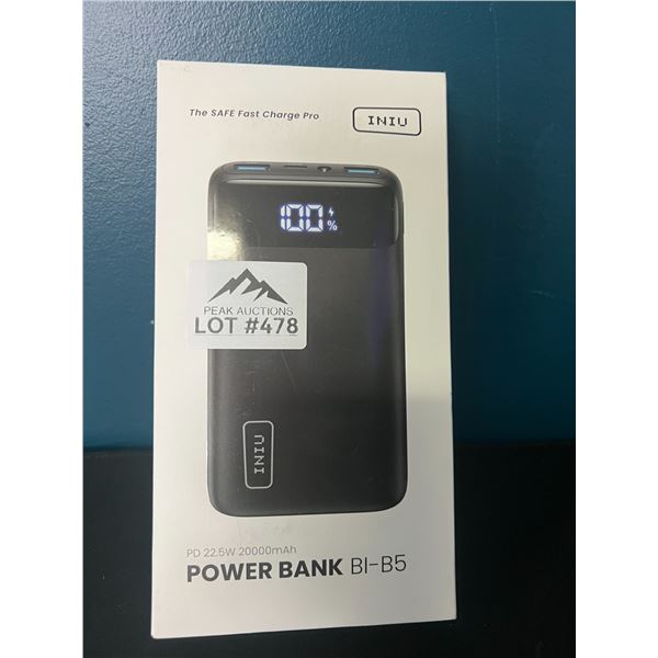 Lot of 1 High Capacity 20,000mAh Portable Powerbank