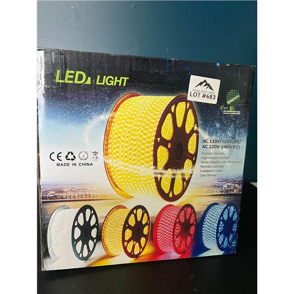 Lot of 1 Heavy-Duty LED Rope/Strip Light Kit - 164FT (50,000mm)