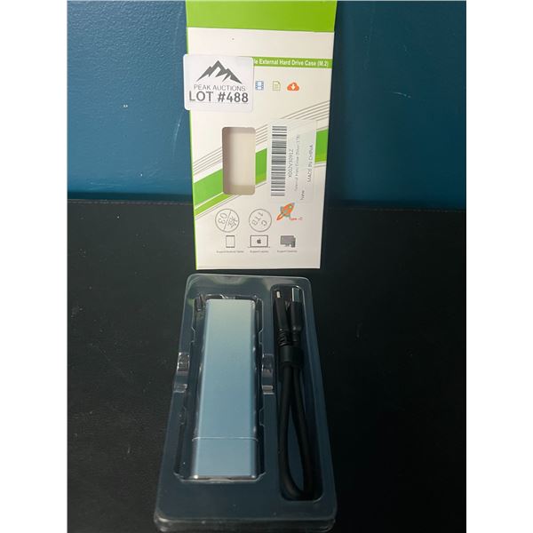 Lot of 1 Portable Hard Drive - 1TB - Silver