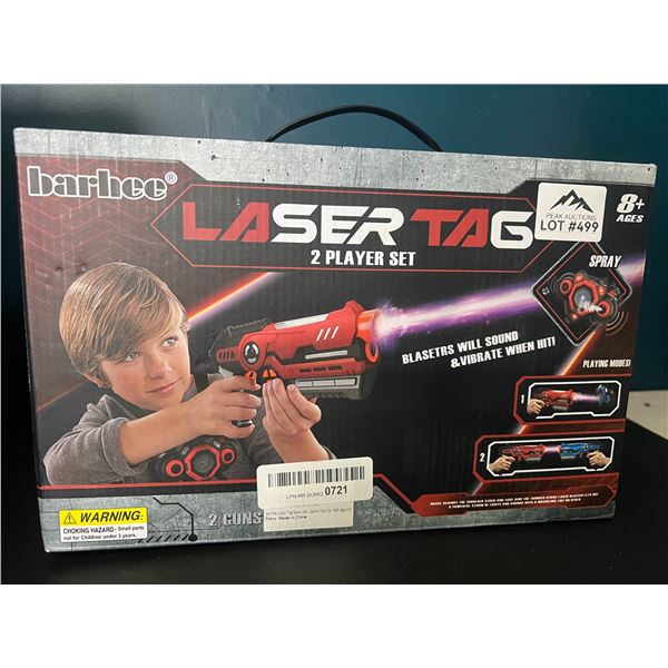 Lot of 1 Laser Tag 2-Player Toy Gun Blaster Set