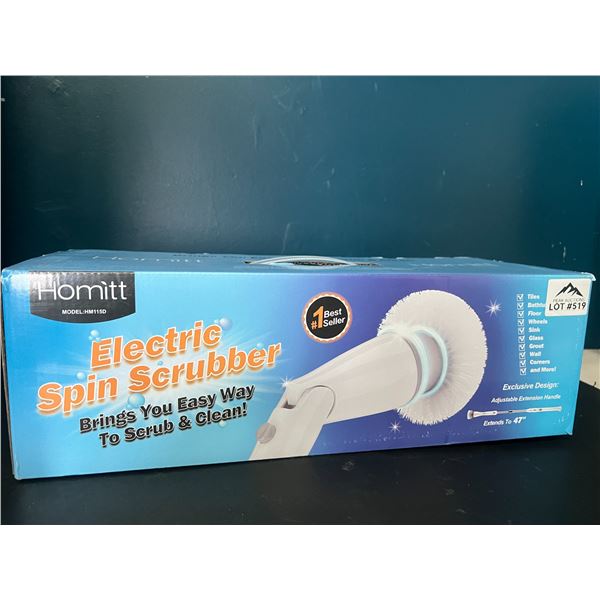 Lot of 1 Homitt Electric Spin Scrubber - Extends 47"
