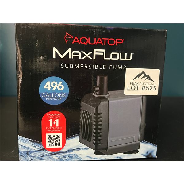 Lot of 1 Aquatop MaxFlow Submersible Pump
