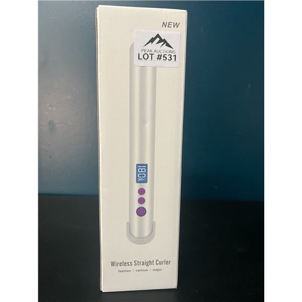 Lot of 1 Wireless/Rechargeable Hair Straightener/Styler