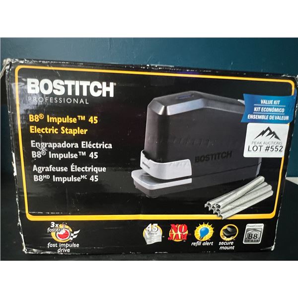 Lot of 1 Bostitch B8 Impulse 45 Electric Stapler