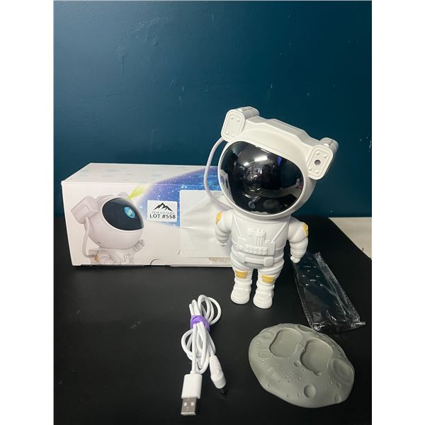 Lot of 1 Astronaut Star Galaxy Projector w/ Remote Control