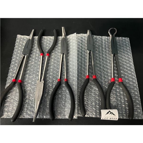 Lot of 5 Assorted  Pliers