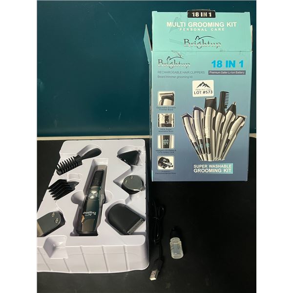 Lot of 1 Rechargeable Hair Clipper/Beard Grooming Kit