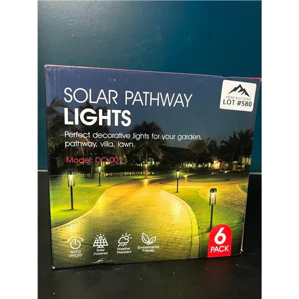 Lot of Solar Pathway/Garden Lights (6 Pack)