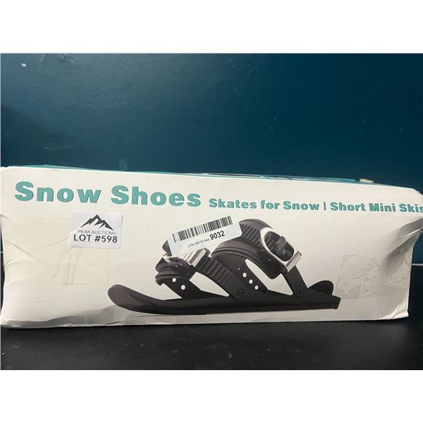 Lot of Snow Shoes/Skates for Snow