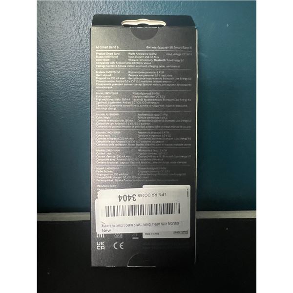 Lot of 1 Mi Smart Band 6 - Activy Band/Fitness Tracker