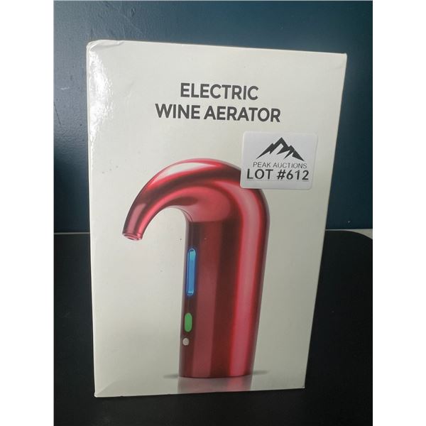 Lot of 1 Electric Wine Aerator/Portable One-Touch Wine Pourer Decanter