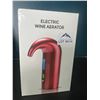 Image 1 : Lot of 1 Electric Wine Aerator/Portable One-Touch Wine Pourer Decanter
