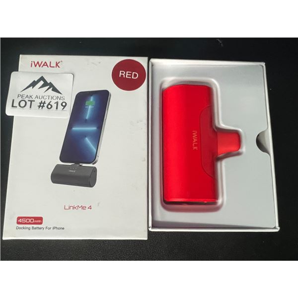 Lot of 1 iWalk Portable Charger/Powerbank for iPhone - 45000mAh