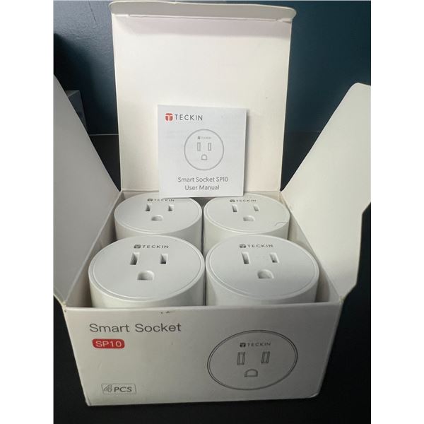 Lot of Teckin Smart Wall Sockets (4pack)
