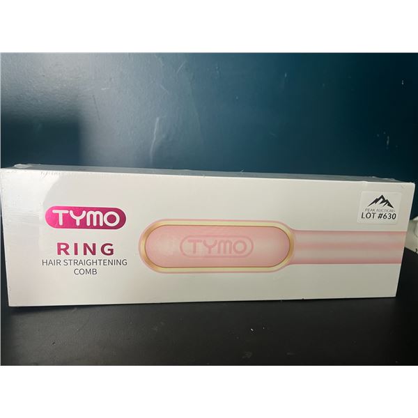 Lot of 1 TYMO Ring Hair Straightening Brush - Pink