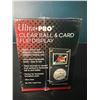 Image 2 : Lot of 1 Ultra-Pro Clear Ball & Card Flip Display