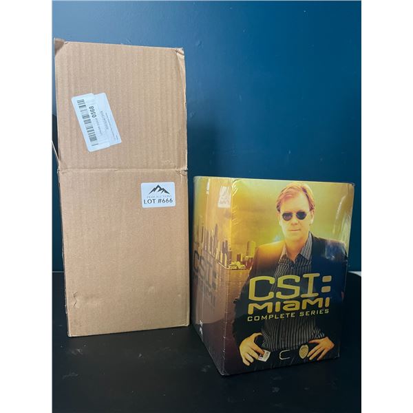 Lot of 1 CSI Miami: Complete Series DVD Set