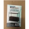 Image 1 : Lot of 1 Simple Houseware 3-Layer Closet Storage Organizer w/ 2 Drawers - Bronze
