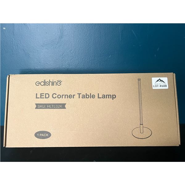 Lot of 1 LED Corner Table Lamp