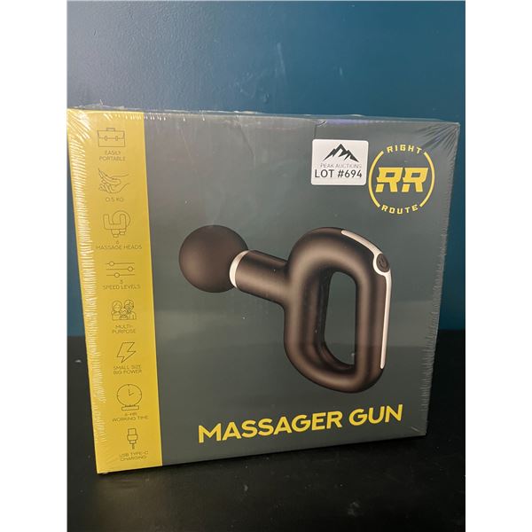 Lot of 1 Handheld Deep Tissue Portable/Rechargeable Massage Gun