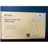 Image 3 : Lot of 1 Power Strip/Surge Protector w/ Mutliple Outlets & USB Ports