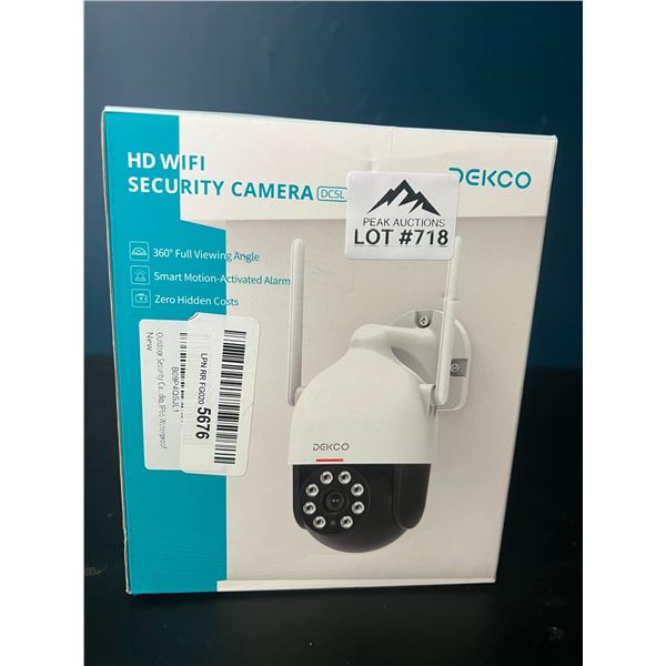 Lot of 1 Dekco HD WiFi Security Camera