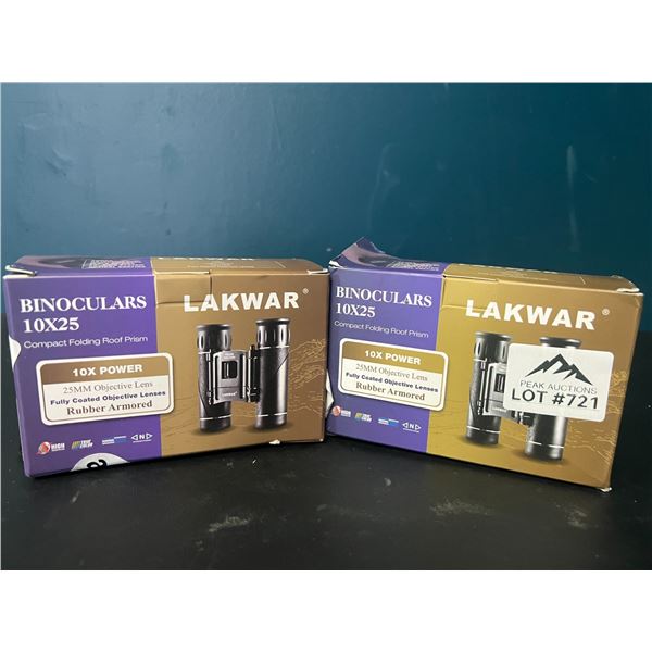 Lot of 2 Binoculars (10x25)