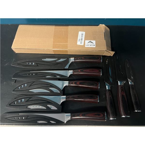 Lot of 8pc Kitchen Knives