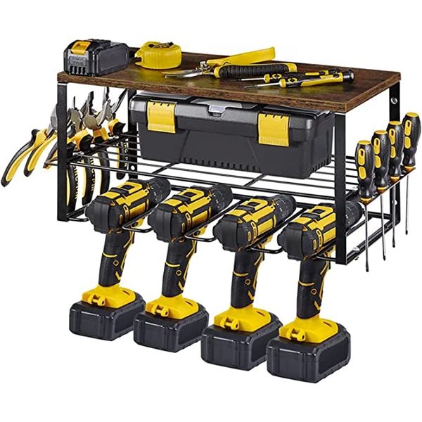 Lot of 1 Niuxx Power Drill/Tool Organizer Shelf