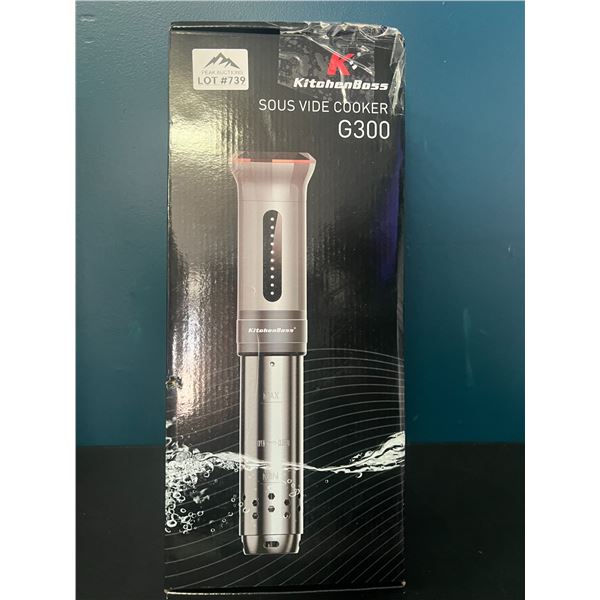 Lot of 1 KitchenBoss Sous Vide Cooker G300