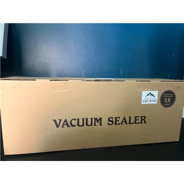 Lot of 1 Food Vacuum Sealer Machine