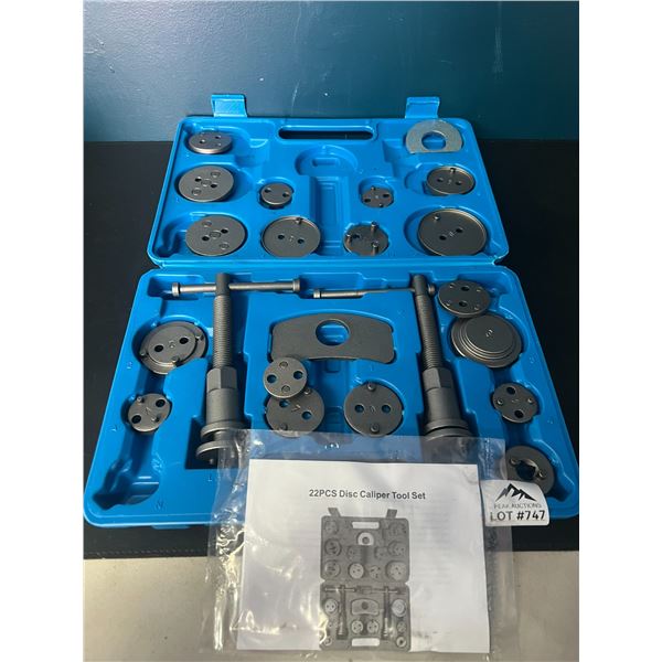 Lot of 1 22pc Disc Caliper Tool Set