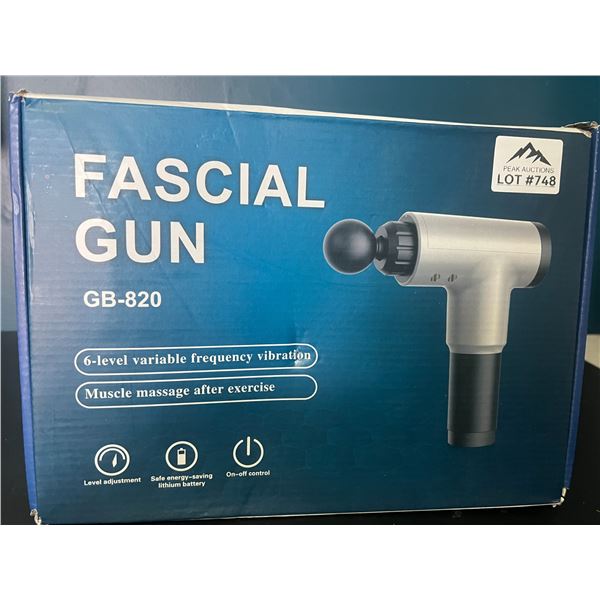 Lot of 1 Handheld Deep Tissue Portable/Rechargeable Massage Gun