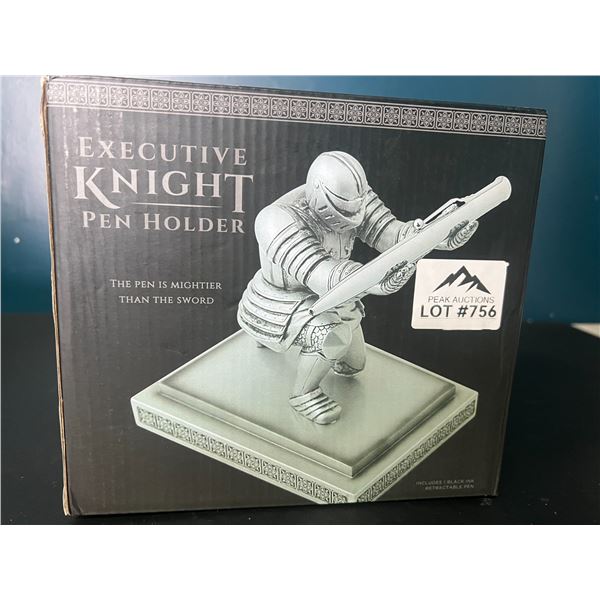 Lot of 1 Executive Knight Pen Holder