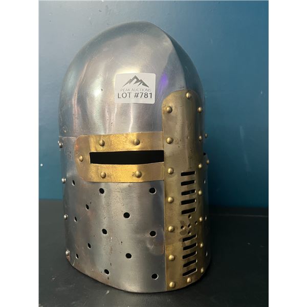 Lot of 1 Metal Helmet (*Used)