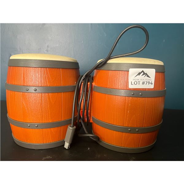 Lot of 1 Donkey Kong Bongo Drums for Nintendo Gamecube (*Used)