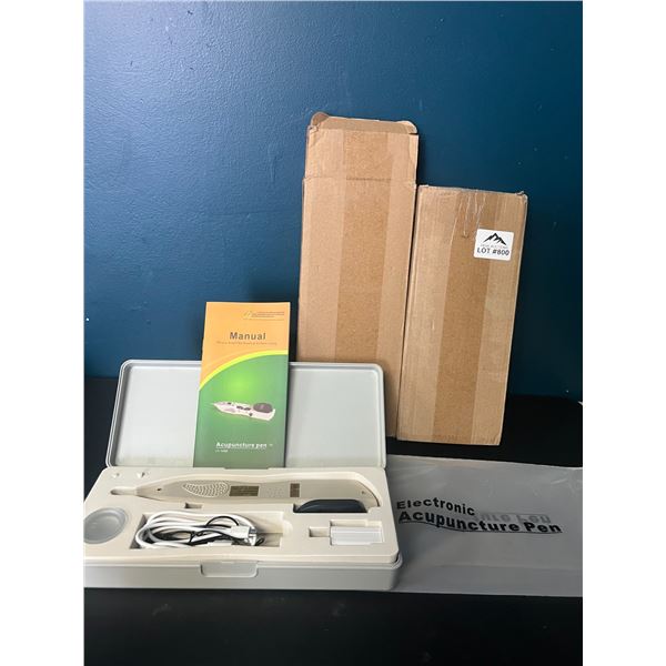 Lot of 2 Electronic Acupuncture Pens (*Open Box)