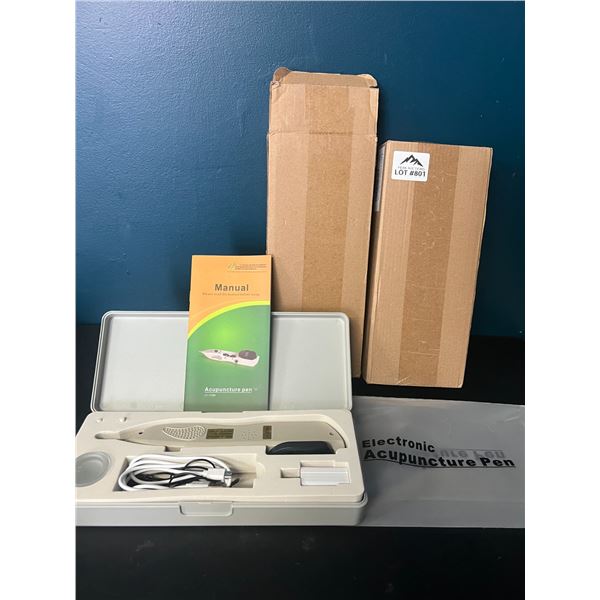 Lot of 2 Electronic Acupuncture Pens (*Open Box)