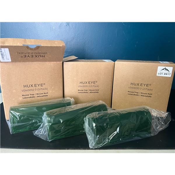 Lot of 3 Boxes of Mouse Traps (3pcs per box)