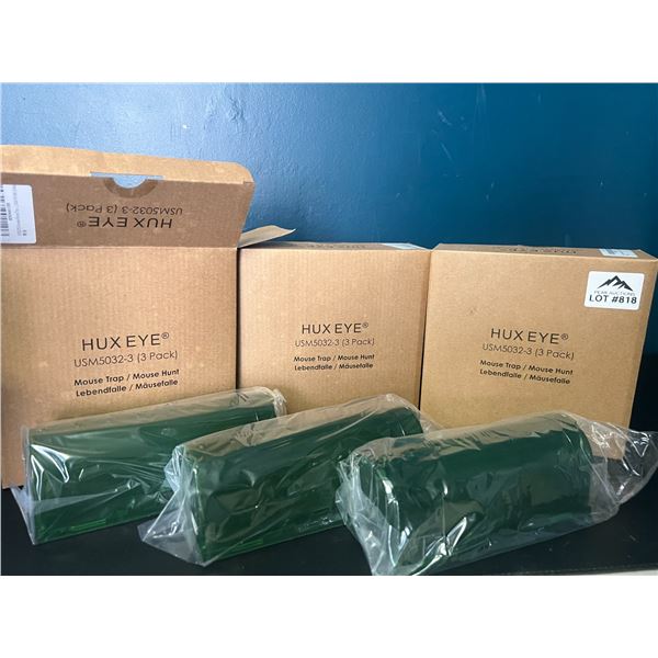 Lot of 3 Boxes of Mouse Traps (3pcs per box)