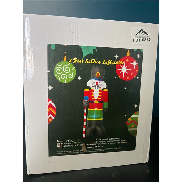 Lot of 1 8FT Tall Inflatable Christmas Soldier