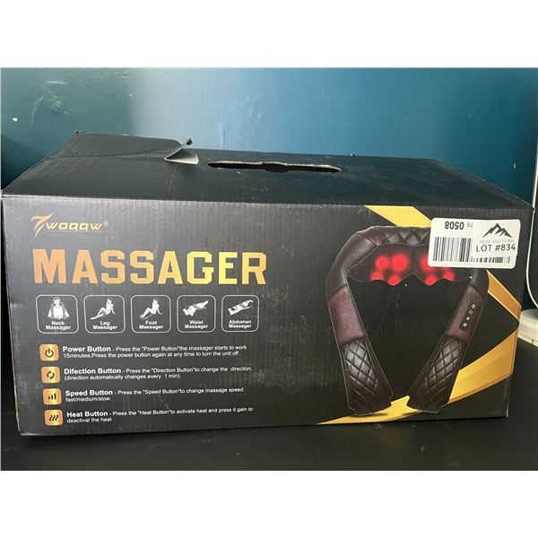 Lot of 1 Heated Wrap-Around Neck Massager