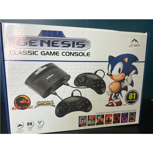 Lot of 1 Sega Genesis Classic Game Console