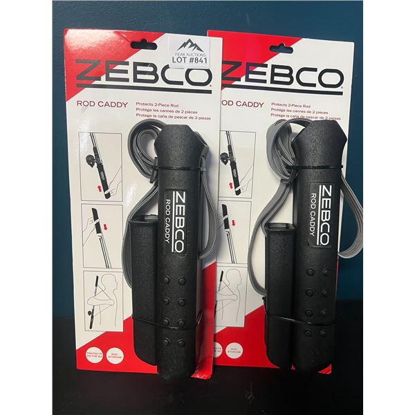 Lot of 2 Zebco Rod Caddys