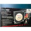 Image 1 : Lot of 1 Ultra-Pro Clear Ball & Card Flip Display