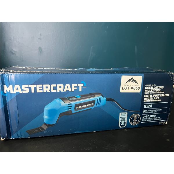Lot of 1 Mastercraft Oscillating Multi-Tool
