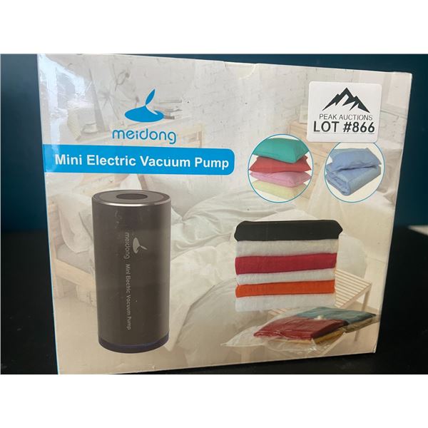 Lot of 1 Mini Electric Vacuum Pump