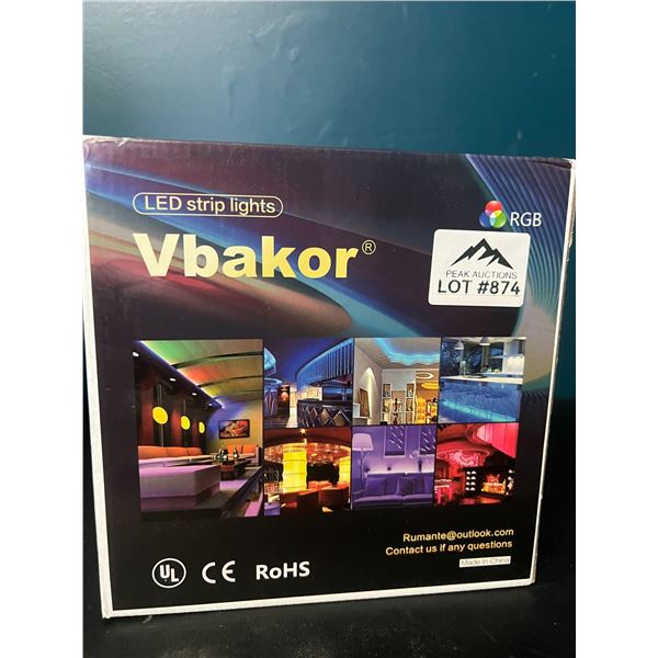 Lot of 1 LED Strip Lights w/ Remote Control - 32FT Length