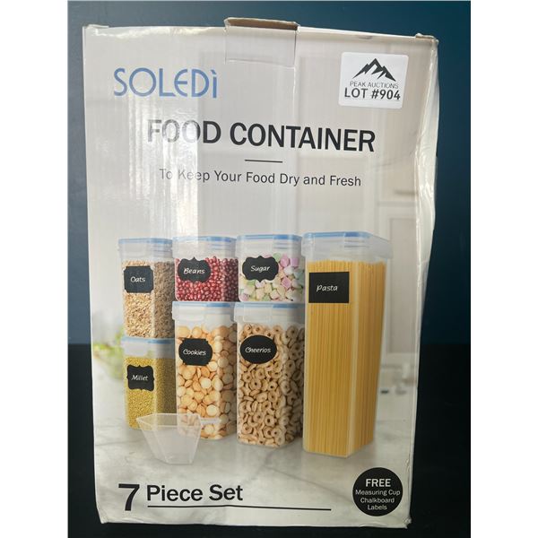 Lot of 1 Food Container Storage Set (7PCS)